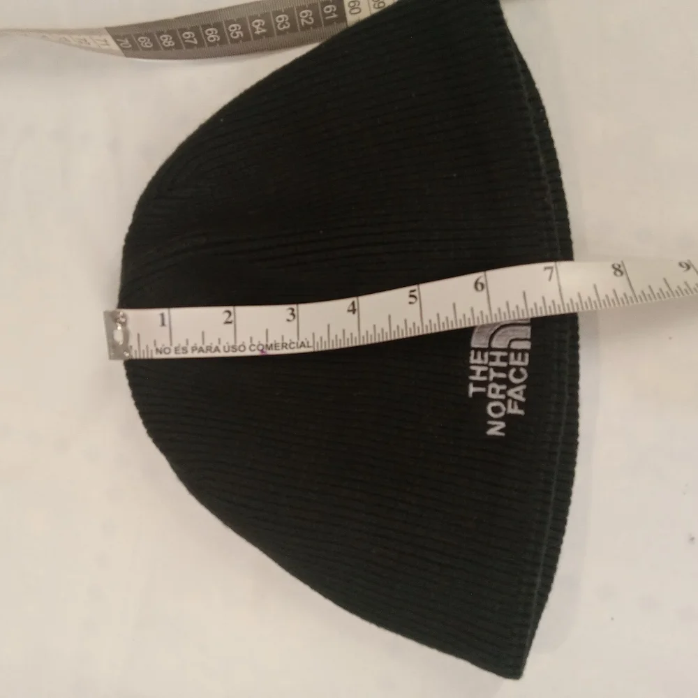 The North Face Women's Black Beanie Hat One Size - Picture 7 of 7